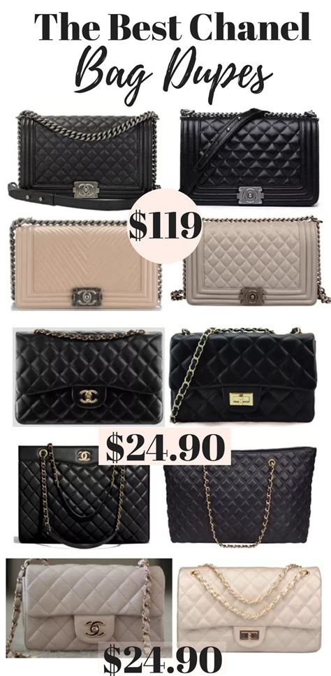 chanel boy bag dupe uk|best chanel knockoff handbags.